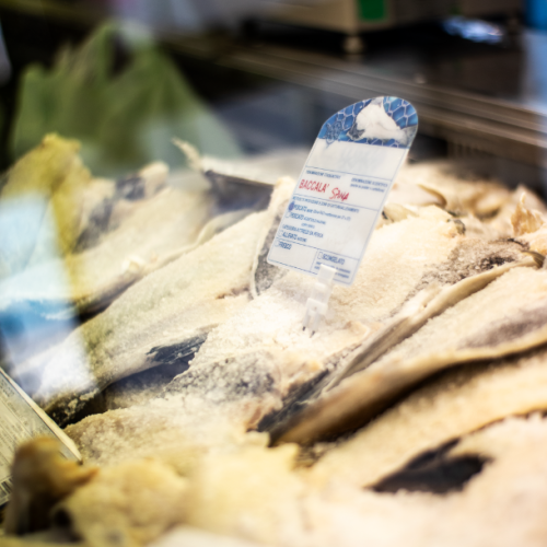baccalà salato pescheria gandola